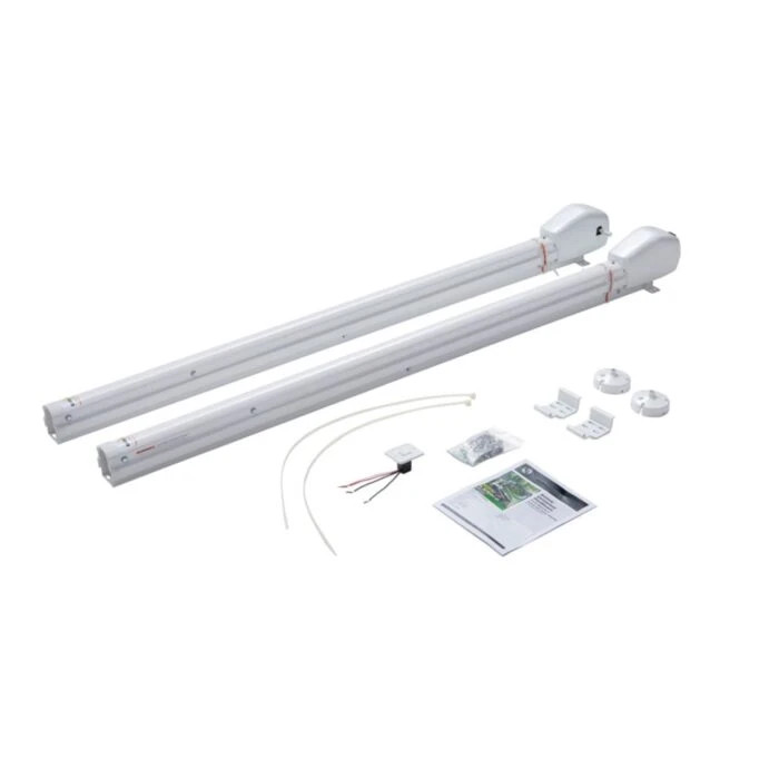 American Motorhome RV 5th Wheel Lippert Solera 63" 12v Electric White Hardware