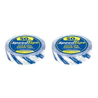 FastCap STAPE.1X50 SpeedTape 1-inch by 50-Feet Peel and Stick Speed Tape, 2-Pack