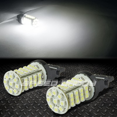 2X 7443 57 SMD 57SMD БЕЛАЯ 3528 СВЕТОДИОДНАЯ ЛАМПА ЗАДНЕГО ФОНАРЯ УКАЗАТЕЛЯ ПОВОРОТА/ОБРЫВА/ОСТАНОВКИ 12 В