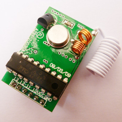 433MHz for Arduno Encode Decode RF Wireless Remote Adjustable Delay Time Link
