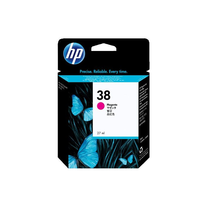 Hp Tintenpatrone Nr.38 C9416a Magenta Neu Patrone Cartridge Mhd