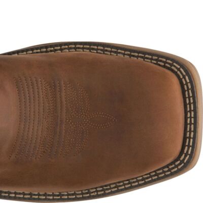 Pre-owned Justin Boots Justin Men's Wk4338 Rush Ii 11" Rust/tan Composte Toe Waterproof Work Boots