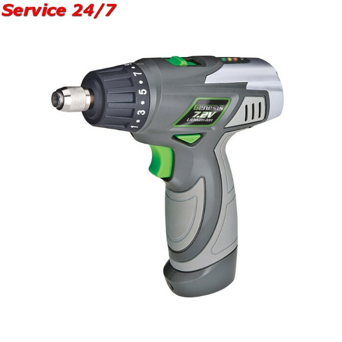 Genesis 72V LithiumIon Screwdriver GLSD72A # GLSD72A
