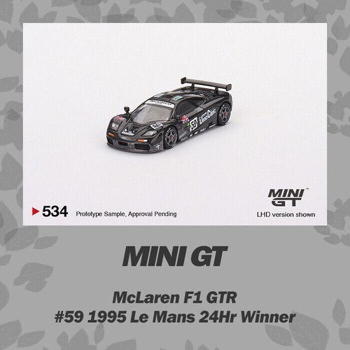 ミニカー hpi Racing McLaren F1 GTR 95 Le Mans #59 MINIGT Scale 1/64 McLaren F1 GTR #59 1995 Le Mans 24Hr