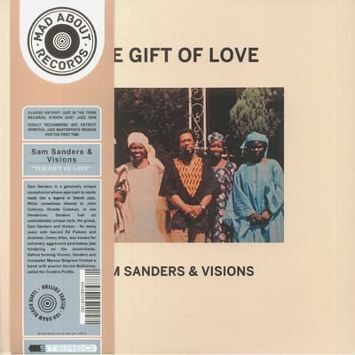 SANDERS, Sam & VISIONS - The Gift Of Love (reissue) - Vinyl (LP)
