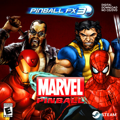 Pinball FX3 Marvel Pinball Original Pack Steam Key PC GLOBAL(No CD/DVD)