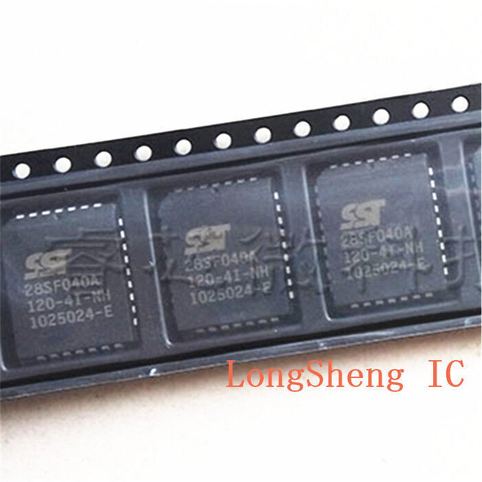 5pcs Sst28sf040a-120-4i-Nh Sst28sf040a-120-4c-Nh Plcc32    New #W8