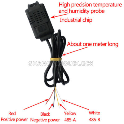 SHT20 Temperature Humidity Sensor Modbus RS485 High Precision Transmitter NEW