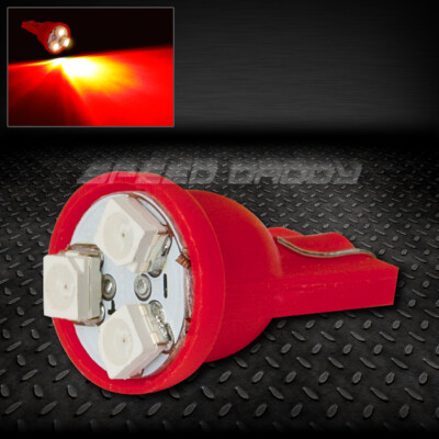 3SMD 3 3528 SMD LED T10 W5W 194 168 КРАСНЫЙ АВТОМОБИЛЬНЫЙ ВНУТРЕННИЙ КУПОЛ КЛИНОВИДНАЯ ЛАМПОЧКА 12V