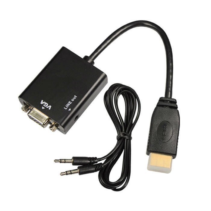 Adattatore TeKone To-hdmi-g1 Convertitore da HDMI Maschio a VGA Audio Jack hsb