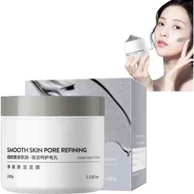 New Cleaning Mud Mask - Hunmui Smooth Face Skin Pore Refining Moisturizing 100g
