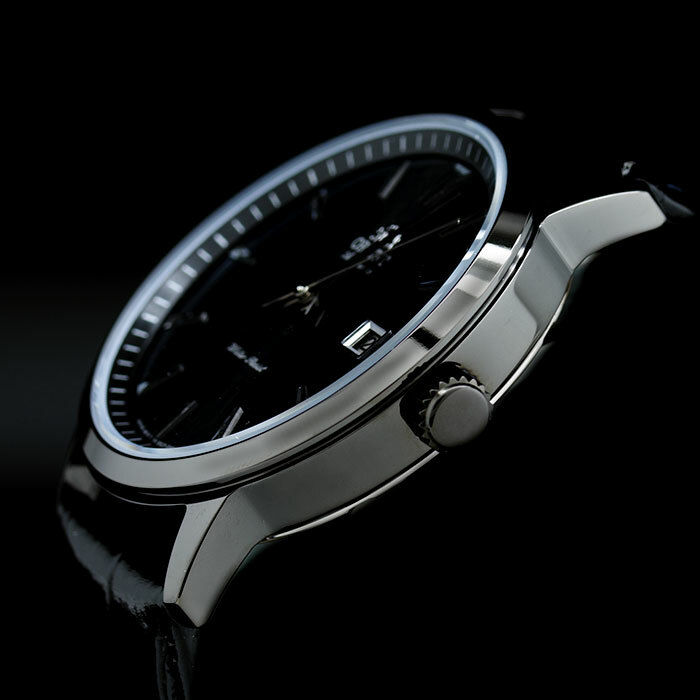 Pre-owned Orient Symphony Automatic Watch Black Dial Basic Date Er27001b Made In Japan