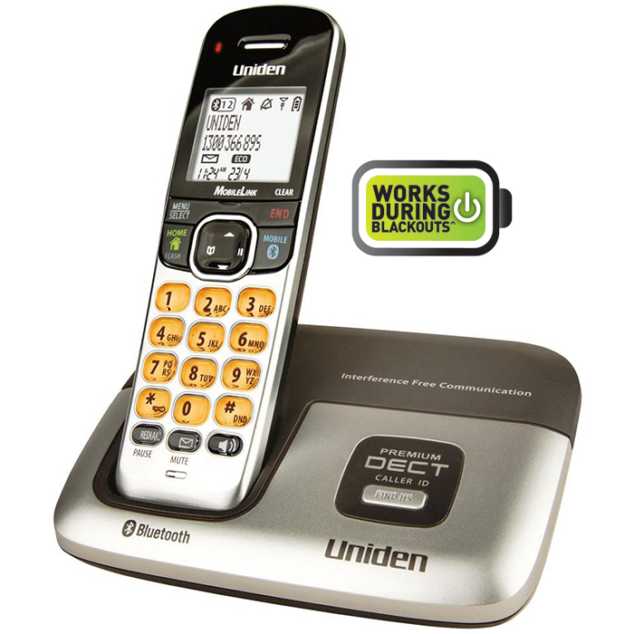 Uniden Premium DECT Digital Cordless Phone System with ... digital phone system wiring 