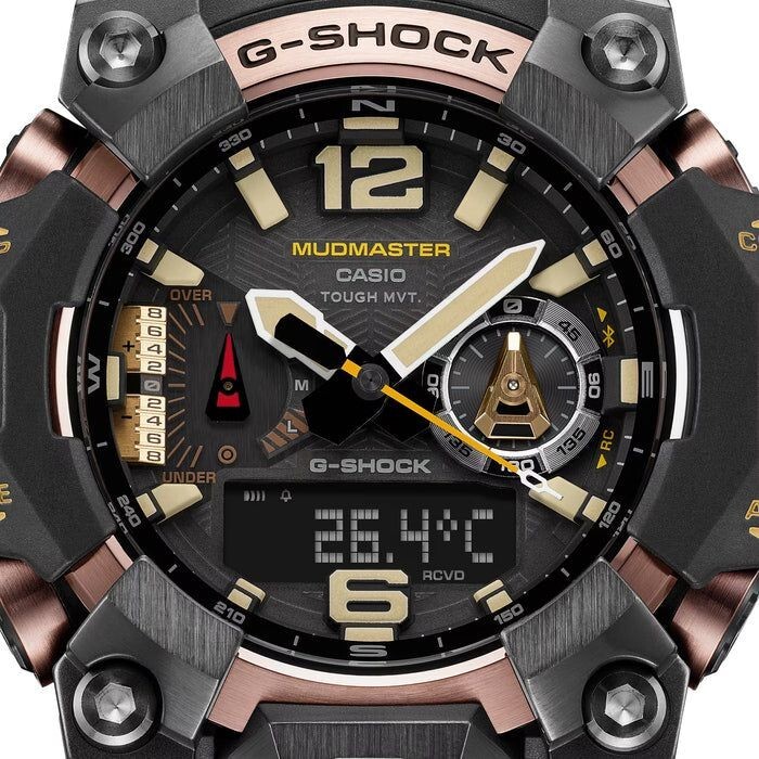 Pre-owned Casio Gwg-b1000-1a4jf Master Of Mudmaster Watch Limited-production Triple Sensor