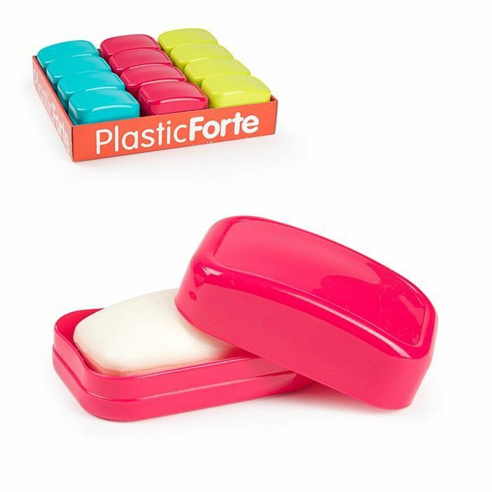 Set 24 Pezzi Portasapone Contenitore Sapone Saponetta In Plastica Colorata hmj