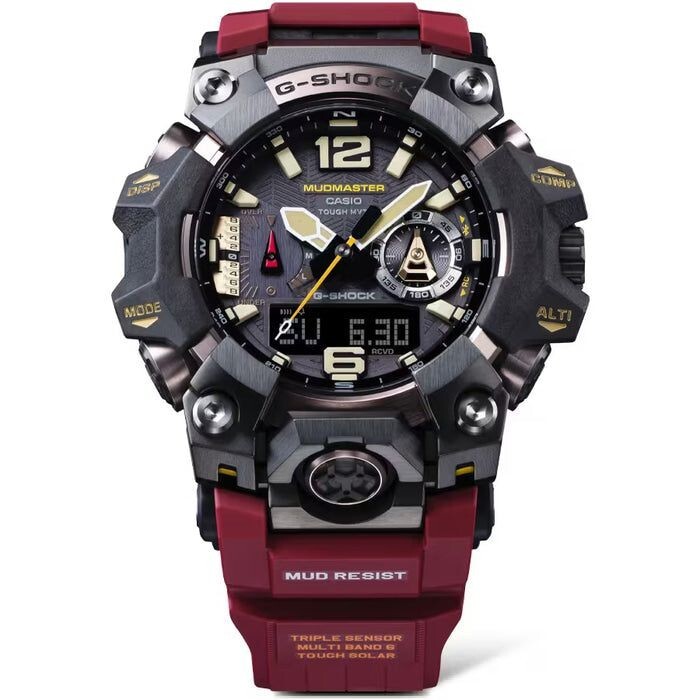Pre-owned Casio Gwg-b1000-1a4jf Master Of Mudmaster Watch Limited-production Triple Sensor