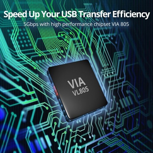 SIIG USB 3.0 7-Port PCIe Host Card(JU-P70211-S1)