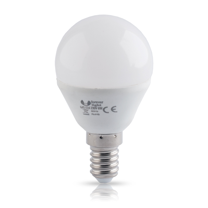 LAMPADA LAMPADINA LED bulb E14 G45 ECO 6W WARM WHITE 3000K