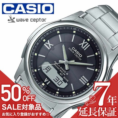 half  11000 yen   Casio Watch CASIO Watch Wave Ceptor Men s Black WVA M630D
