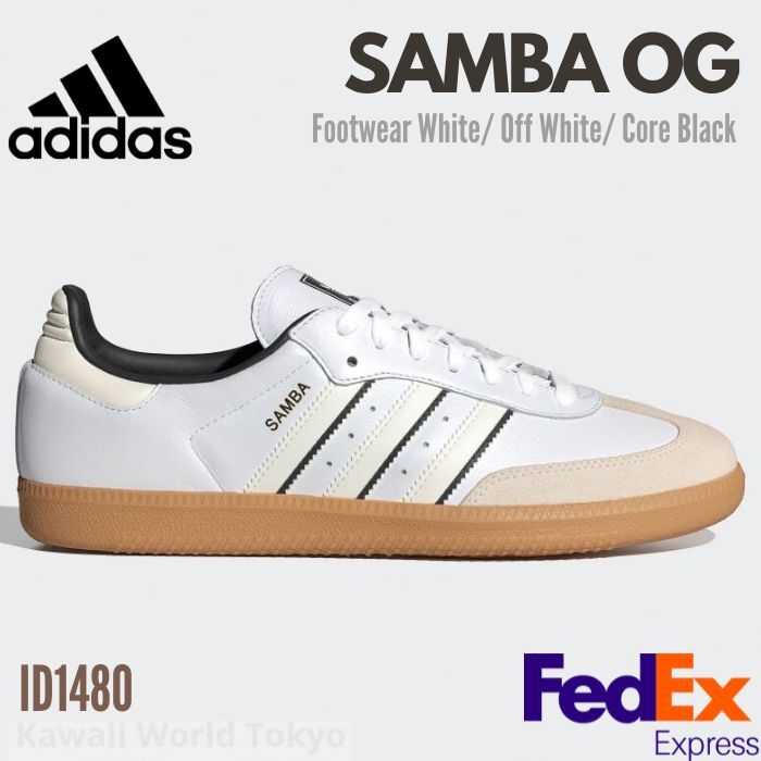 Adidas Originals SAMBA OG Footwear White / Core Black ID1480