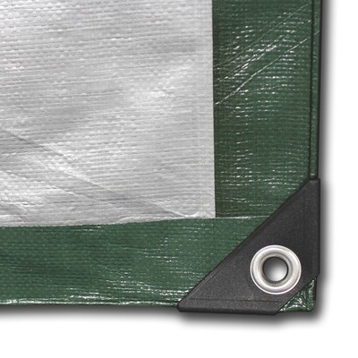 Green / Silver Heavy Duty Tarp