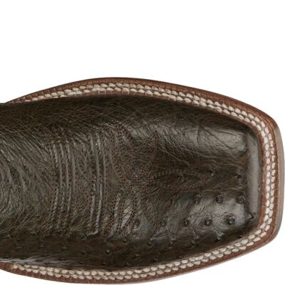 Pre-owned Tony Lama Men's Tl5380 Rancho 11" Chocolate Square Toe Western Boot In Chocolate (brown)