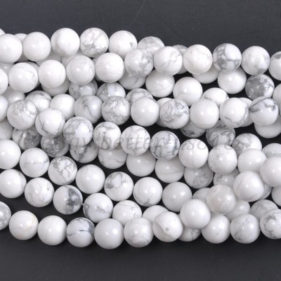 Wholesale Natural Gemstone Round Charms Spacer Loose Beads 4MM 6MM 8MM 10MM 12MM
