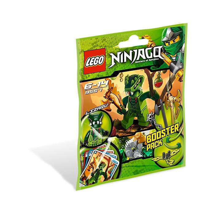 LEGO Ninjago Lizaru Minifigure 9557 Booster Pack Brand New