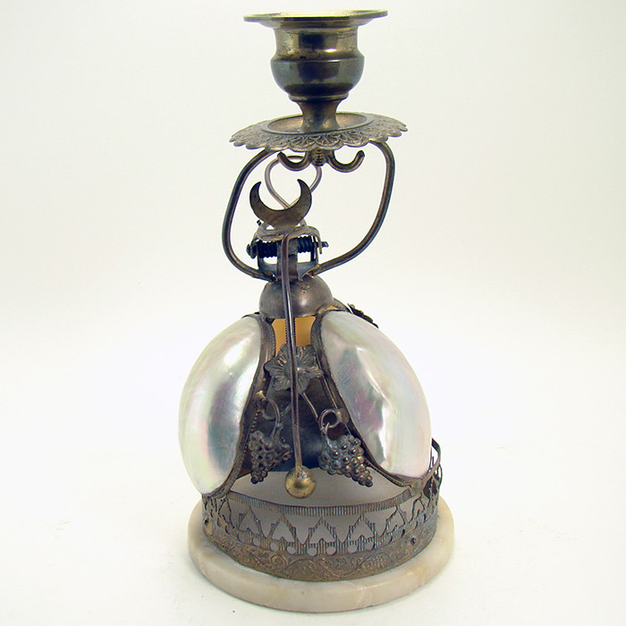 Victorian Mother of Pearl Lobby Bell - 1890