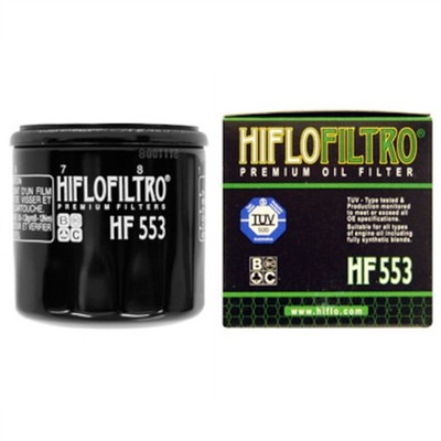 Filtro de aceite HF-553 para BENELLI Cafe LE Sport Titanium Tornado TreK y Titan