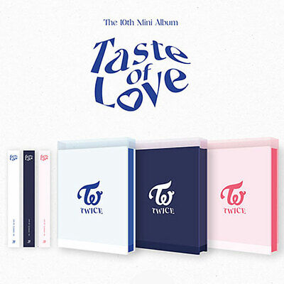 TWICE [TASTE OF LOVE] 10th Mini Album CD+POSTER+Photo Book+8 Card+GIFT+Pre-Order
