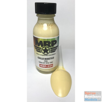 MRP324 MRP/Mr Paint - Giallo Mimerico - 1936 (Italian AF 1916-43) 30ml (for