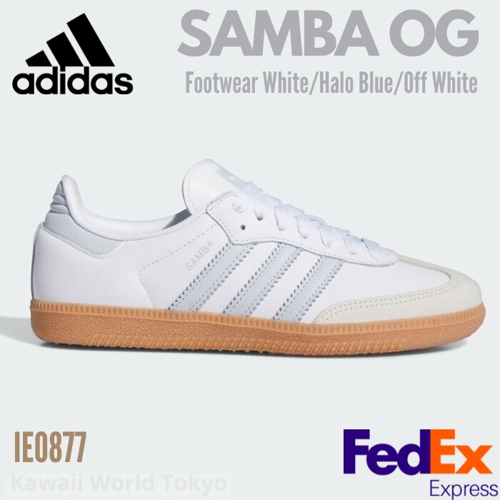 ★アディダス★SAMBA OG★IE0877★Cloud White Halo Blue adidas Samba OG 