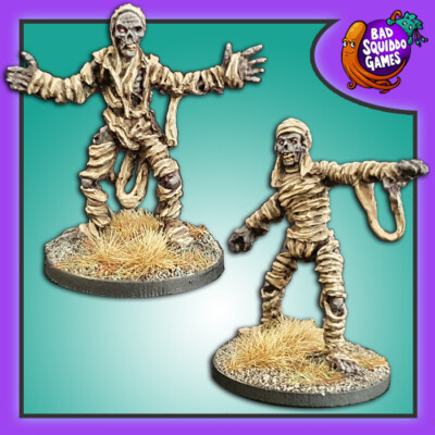 Игры про плохих кальмаров The Mummies BSQ MLS018