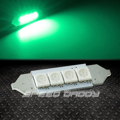 4 SMD 4SMD 39 ММ ЗЕЛЕНЫЙ 5050 5055 LED АВТО ИНТЕРЬЕР КУПОЛ/КАРТА ПАНЕЛЬ ЛАМПА НАКАЛИВАНИЯ