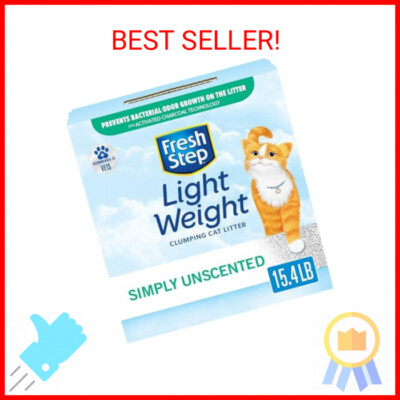 fresh step lightweight extreme scented litter with febreze clumping cat litter 175910606565