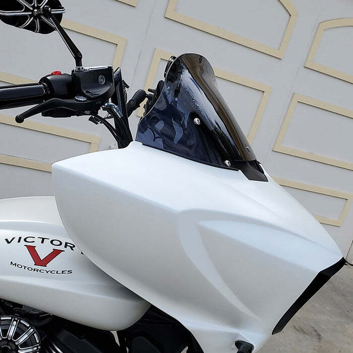 Klock Werks 11'' Dark Smoke Windshield for Victory Cross Country 2010-2017