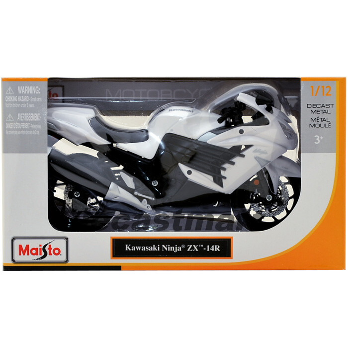 Maisto/ Moto Mod/èle /Échelle 1 : 18 Bleu / Kawasaki Ninja Zx-14r moul/é sous pression