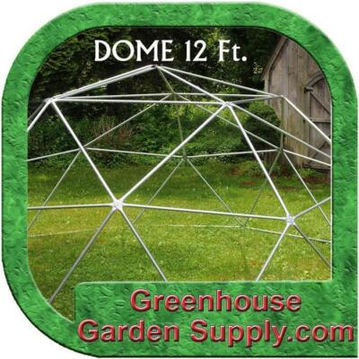 GEODESIC DOME 12 Ft. Frame Only - BURNING MAN or Greenhouse