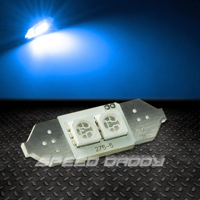 2 SMD 2SMD 31 ММ СИНИЙ 5050 5055 СВЕТОДИОДНЫЙ АВТОМОБИЛЬНЫЙ ВНУТРЕННИЙ КУПОЛ/ПАНЕЛЬ КАРТЫ 12 В ЛАМПОЧКА