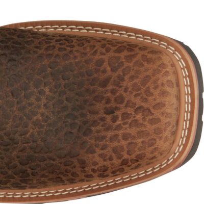 Pre-owned Justin Boots Justin Men's Se4218 Dalhart 12" Brown Nano Composite Toe Waterproof Work Boots