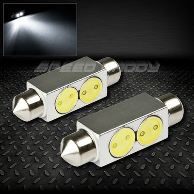 ПАРА 2 SMD 2SMD 11X39 ММ БЕЛАЯ СВЕТОДИОДНАЯ ЛАМПА ВЫСОКОЙ МОЩНОСТИ С ВНУТРЕННИМ КУПОЛОМ 12 В