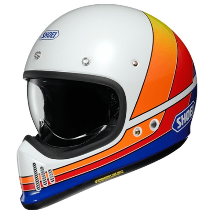セキュリティ・セーフティ SHOEI EX-ZERO M/57cm SHOEI EX-ZERO EQUATION TC-2 Motorcycle Full Face Helmet Size