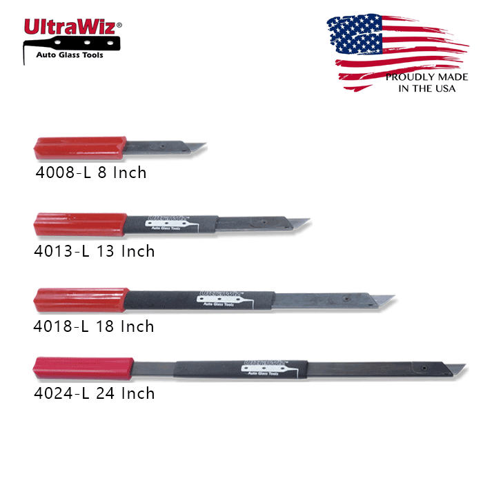 Auto Glass Urethane Removal Ultrawiz Long Trim Knife Windshield Tool