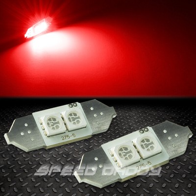 2X2 SMD 2SMD 31 ММ КРАСНЫЙ 5050 5055 СВЕТОДИОДНЫЙ АВТОМОБИЛЬНЫЙ ВНУТРЕННИЙ КУПОЛ/КАРТА 12 В ЛАМПОЧКА НАКАЛИВАНИЯ