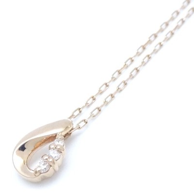 fdcp 4  Diamond 18K Pink Gold Necklace /290426