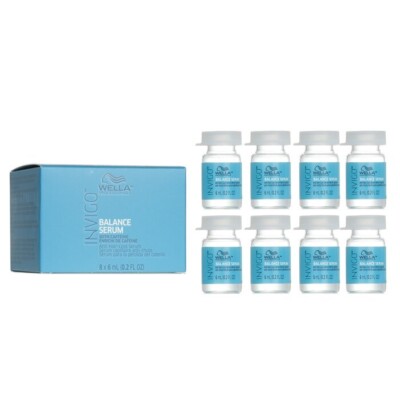 Wella Invigo Balance Anti Hair Loss Serum 8x6ml Mens Hair Care