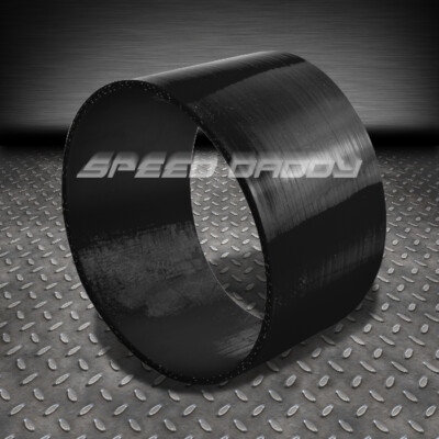 4 3-СЛОЙНЫЙ ПРЯМОЙ ТРУБОПРОВОД ТУРБОНАДДУВА/ВПУСКА/ПРОМЕЖУТОЧНОГО ОХЛАДИТЕЛЯ, СИЛИКОНОВЫЙ СОЕДИНИТЕЛЬНЫЙ ШЛАНГ ЧЕРНОГО ЦВЕТА