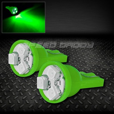 ПАРА 3SMD 3 3528 SMD СВЕТОДИОДНЫХ ЛАМП T10 W5W 194 168 ЗЕЛЕНОГО ЦВЕТА С ВНУТРЕННИМ КУПОЛОМ И КЛИНОВИДНОЙ ЛАМПОЧКОЙ