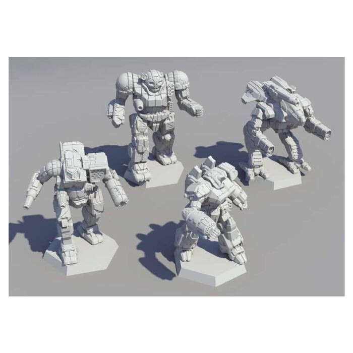BattleTech: Набор миниатюр для копья прямой наводки из Внутренней сферы